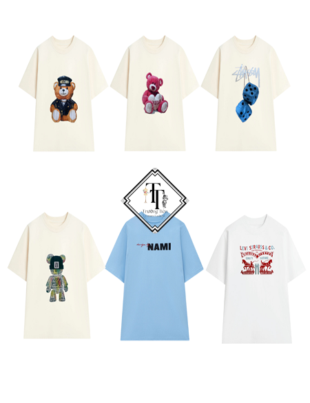 Áo thun form rộng unisex phong cách