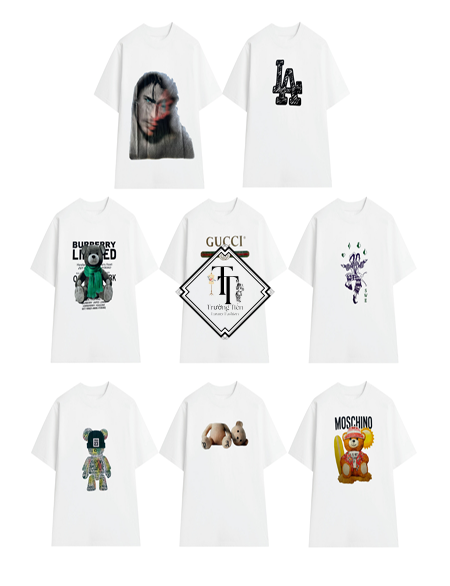 Áo thun form rộng unisex phong cách