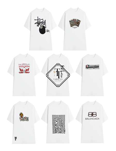 Áo thun form rộng unisex phong cách