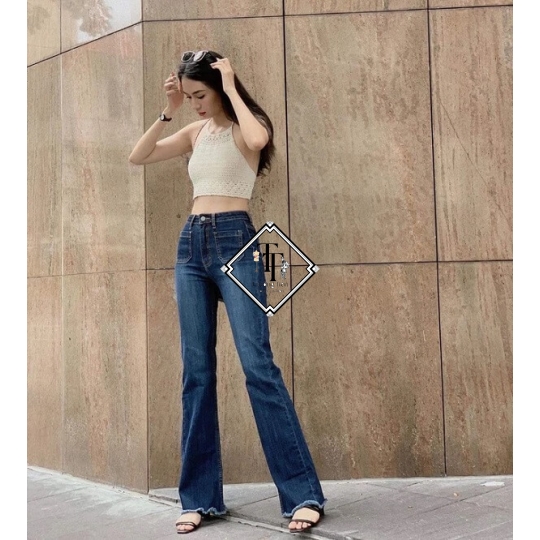 Jean Nữ Baggy Rách Che Khuyết Điểm JN0007